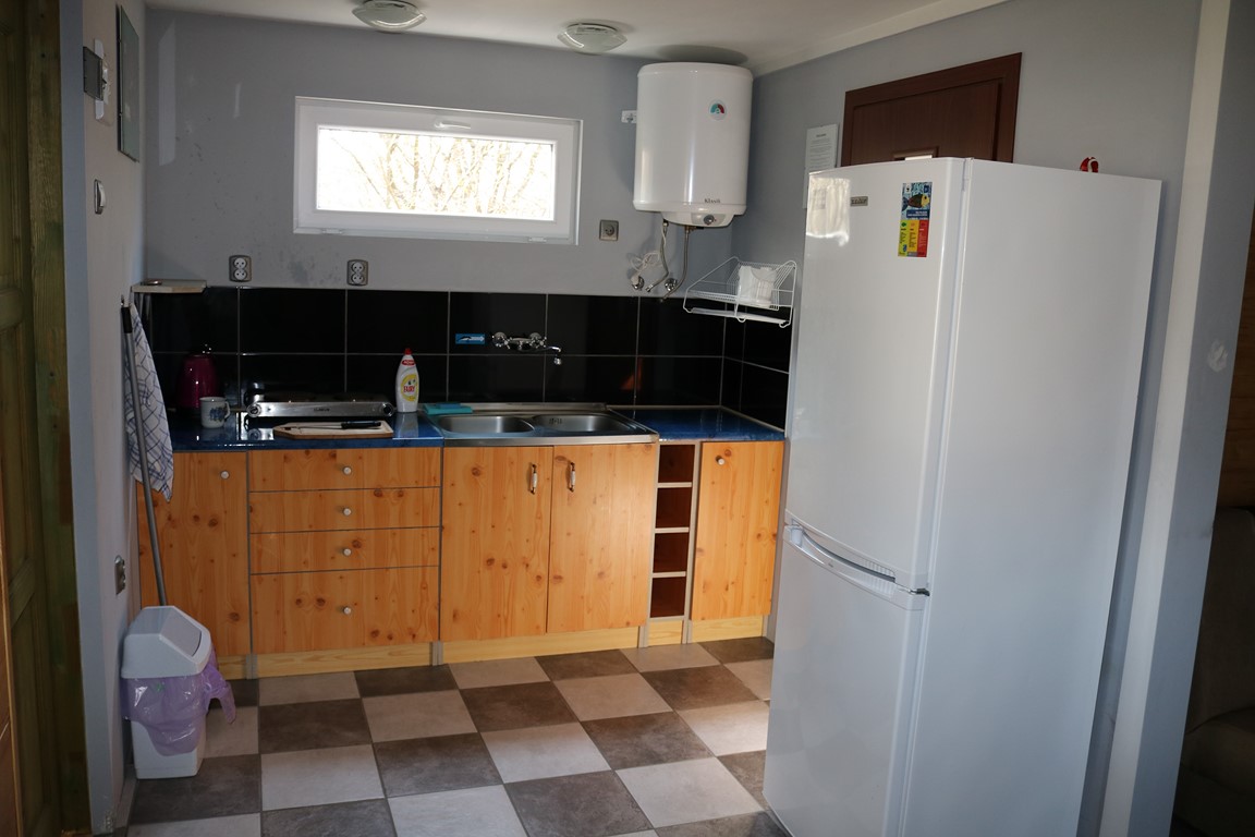 Wnętrze domku Diana