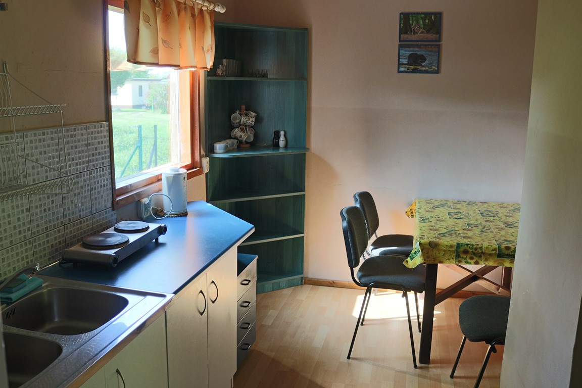 Wnętrze domku Słonecznik