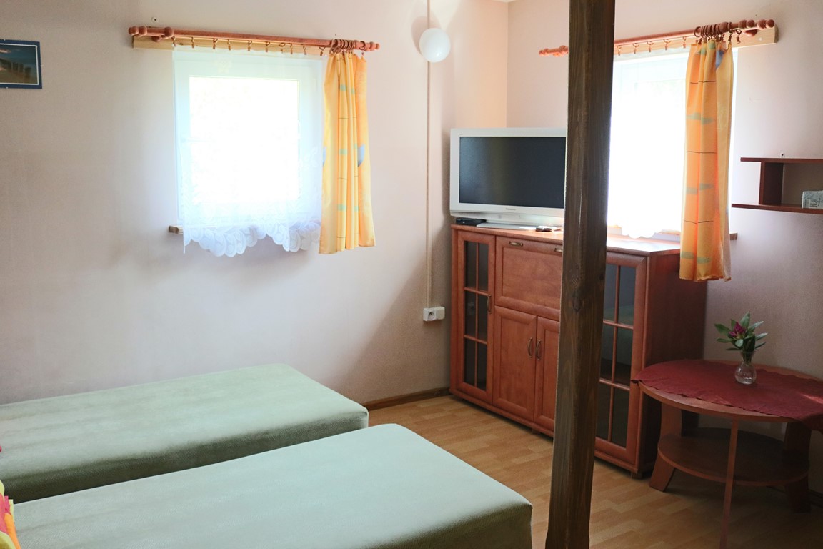 Wnętrze domku Słonecznik